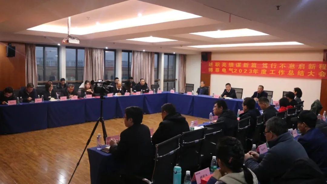 w66利来集团召开2023年度工作总结大会