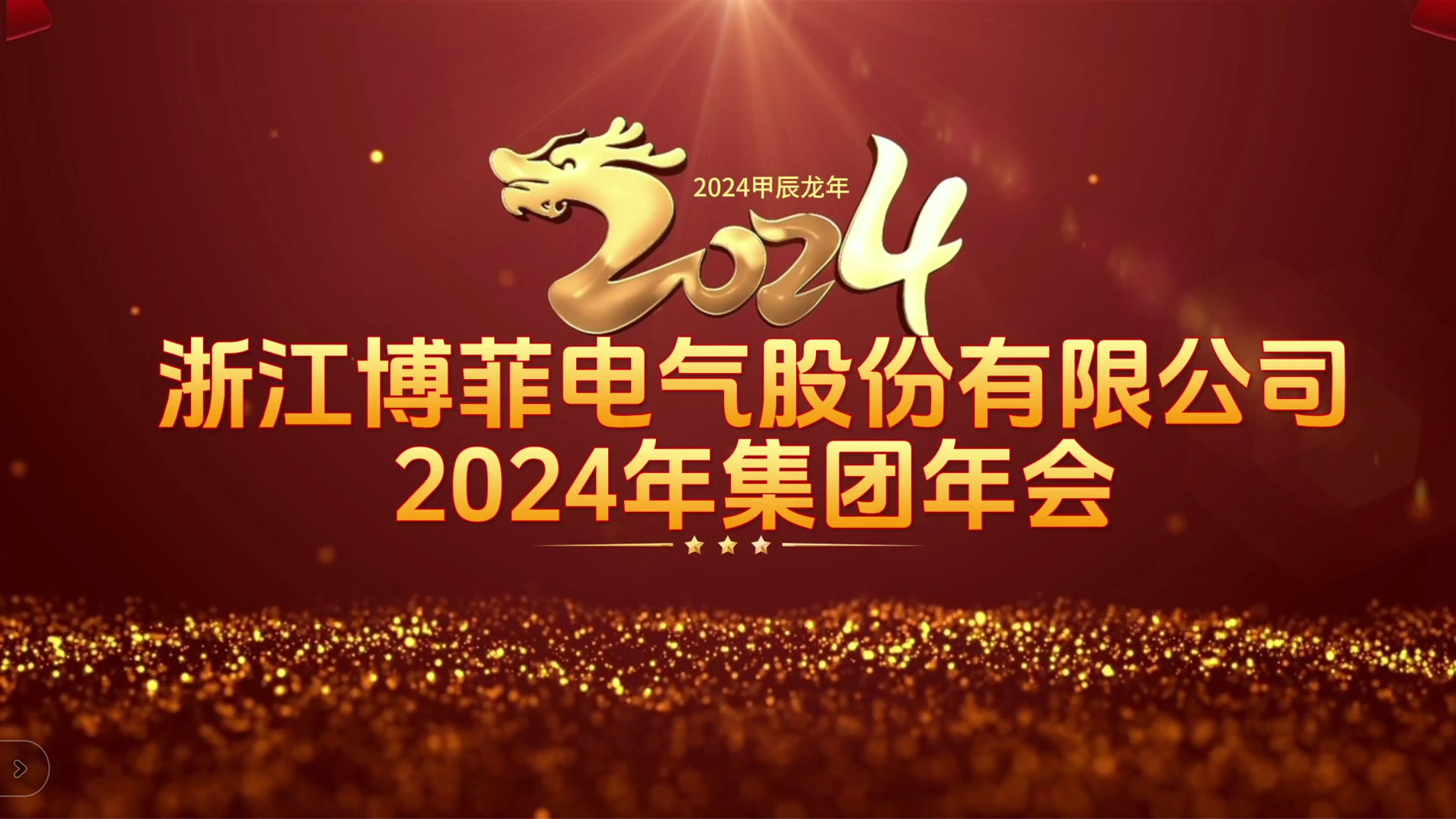 接力鲜丽 启航将来&mdash;&mdash;w66利来电气集团年会圆满进行